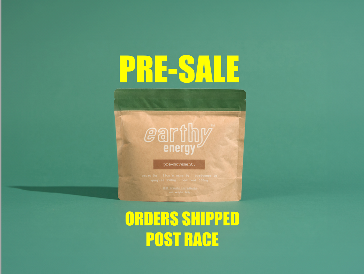Pre Sale - earthy energy- earthy 5,000