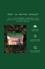 earthy energy - 30 drinks
